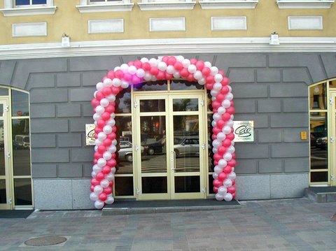 Арка из шаров №10