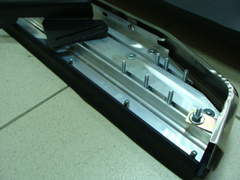 защита порогов Geely X7 порог-площадка с крепежом B173AL