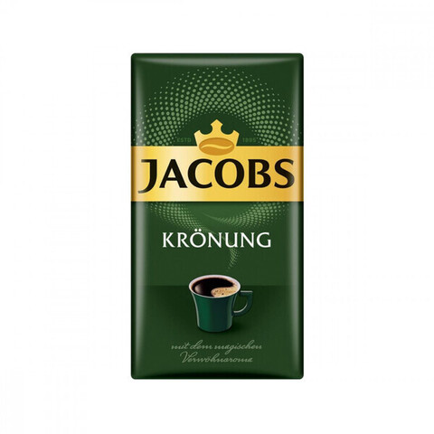 купить Кофе молотый Jacobs Kronung, 500 г в/у (Якобс)