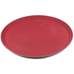 Поднос прорезиненный овальный