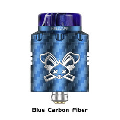 Дрипка Hellvape Dead Rabbit 3 RDA - Blue Carbon Fiber