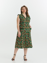 4532 Сарафан на пуговицах
