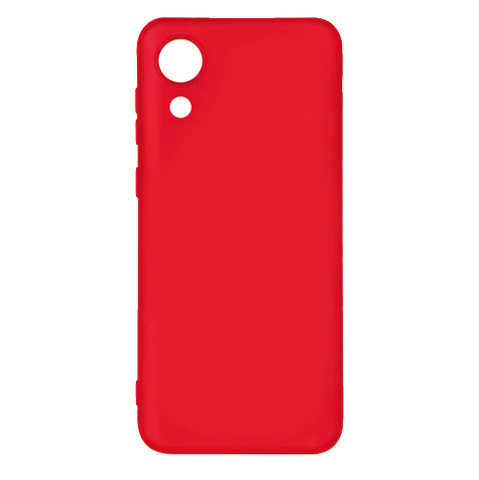 Силиконовый чехол Silicone Cover для Samsung Galaxy A3 Core (Красный)