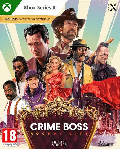 Crime Boss: Rockay City Стандартное издание (Xbox Series X, интерфейс и субтитры на русском языке)
