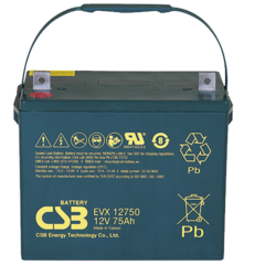 Аккумулятор CSB EVX12750