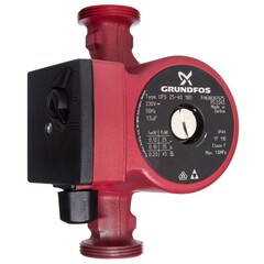Насос циркуляционный Grundfos UPS 25-40 (EU) с гайками