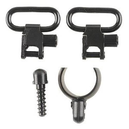 Комплект б/c антабок Uncle Mike's QD® Super Swivels, ширина  25,4 мм, c креплением на ствол 12 кал.