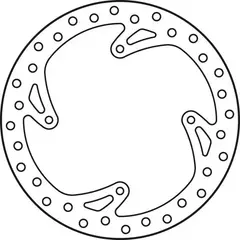 Диск тормозной задний SX85 11 1524R3