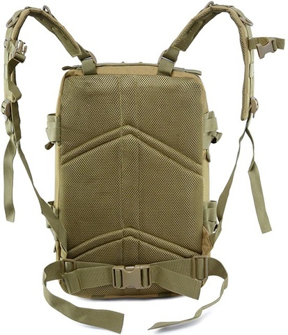 Картинка рюкзак тактический Skully Tactic RWZS04 песок - 6