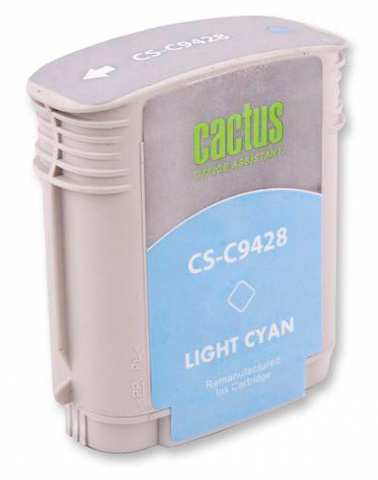 Картридж струйный Cactus CS-C9428 №85 светло-голубой (72мл) для HP DJ 30/130
