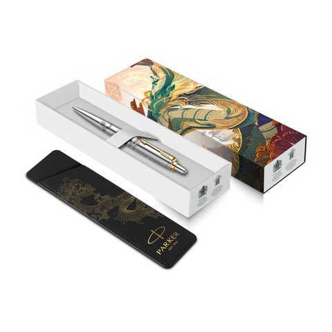 Шариковая ручка с чехлом Parker Jotter Dragon Special Edition