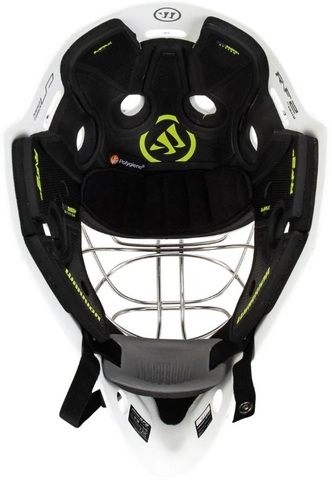 Шлем вратарский WARRIOR F2 E+ SR M/L белый