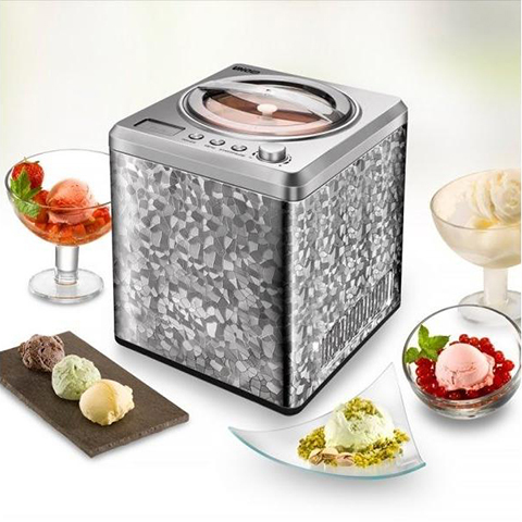 Автоматическая мороженица Unold Professional 2L серебристая