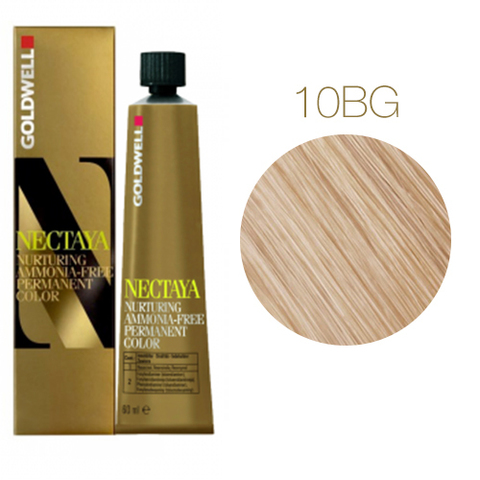 Goldwell Nectaya 10BG (золотисто-бежевый блондин) - Краска для волос