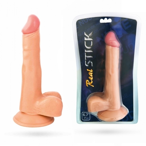 Фаллоимитатор TOYFA RealStick Nude реалистичный, 17 см