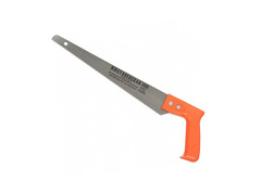 42-3-017 Ножовка столярная пластмассовая ручка, 300 мм, шаг зуба 4мм (Россия)