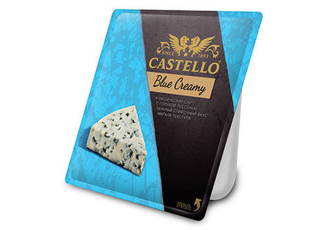 Сыр с голубой плесенью "Castello Blue Creamy", 125г