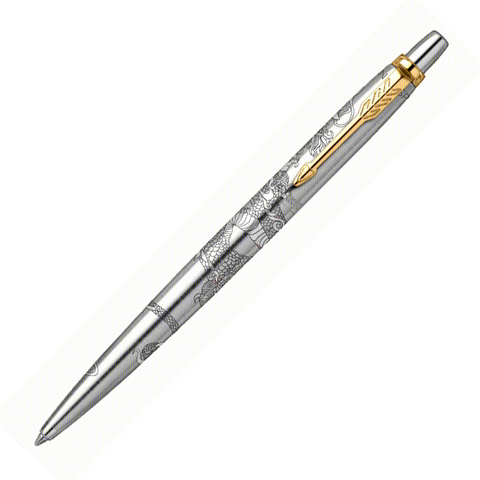 Шариковая ручка с чехлом Parker Jotter Dragon Special Edition