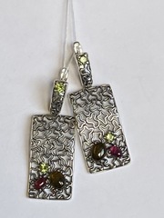 Тисса (серьги  из серебра)