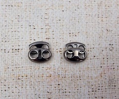 Фиксатор металл, р. 19х17 мм, 4мм, тёмный никель