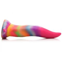 Фантазийный люминесцентный стимулятор-язык Unicorn Kiss Unicorn Tongue Glow-in-the-Dark Silicone Dildo - 21,3 см. - 
