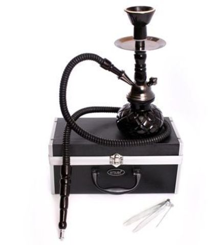 Кальян мини - Shisha кейс черный