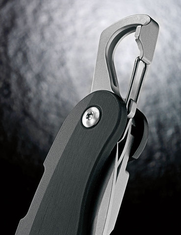 Нож складной Leatherman Crater Military c33x, 100 mm, 4 функции, Black (8600251N)