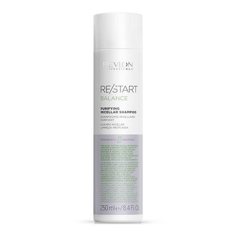 Revlon ReStart Balance Purifying Micellar Shampoo - Мицеллярный шампунь для жирной кожи головы