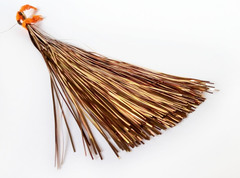 Бить 1 мм цвет  золото антик