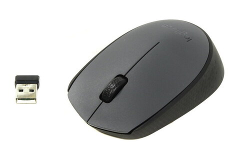 Мышь беспроводная Logitech Wireless Mouse M170, Grey 910-004642
