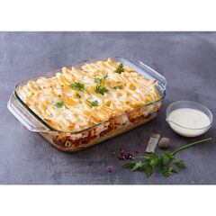 Форма для выпечки стекло, 25х39х7 см, 3.8 л, прямоуг, Pyrex, Irresistible, 409B000/7046