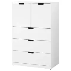 Комод - IKEA NORDLI/НОРДЛИ ИКЕА, 47х122х80 см, белый