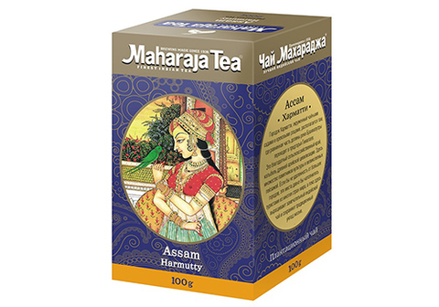 Индийский чай Махараджа Ассам "Хармати", 100г