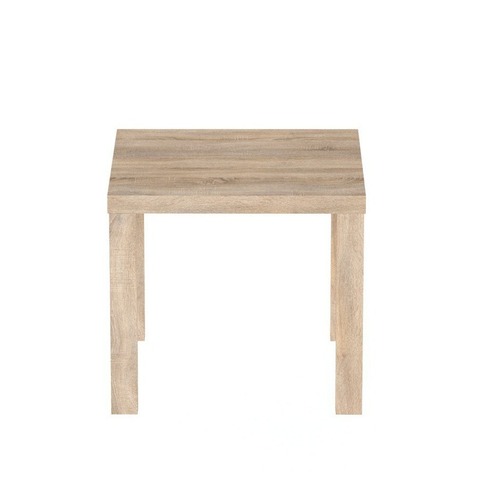 Журнальный столик ЭНКЕЛЬ 50, 50*50*45 см, дуб беленый