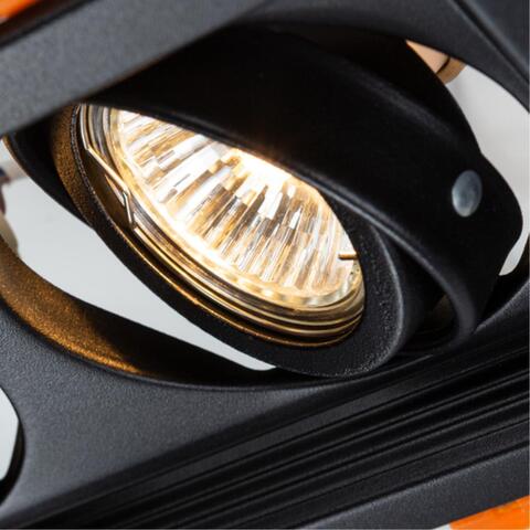 Встраиваемый светильник Arte Lamp CANIS A6661PL-2BK