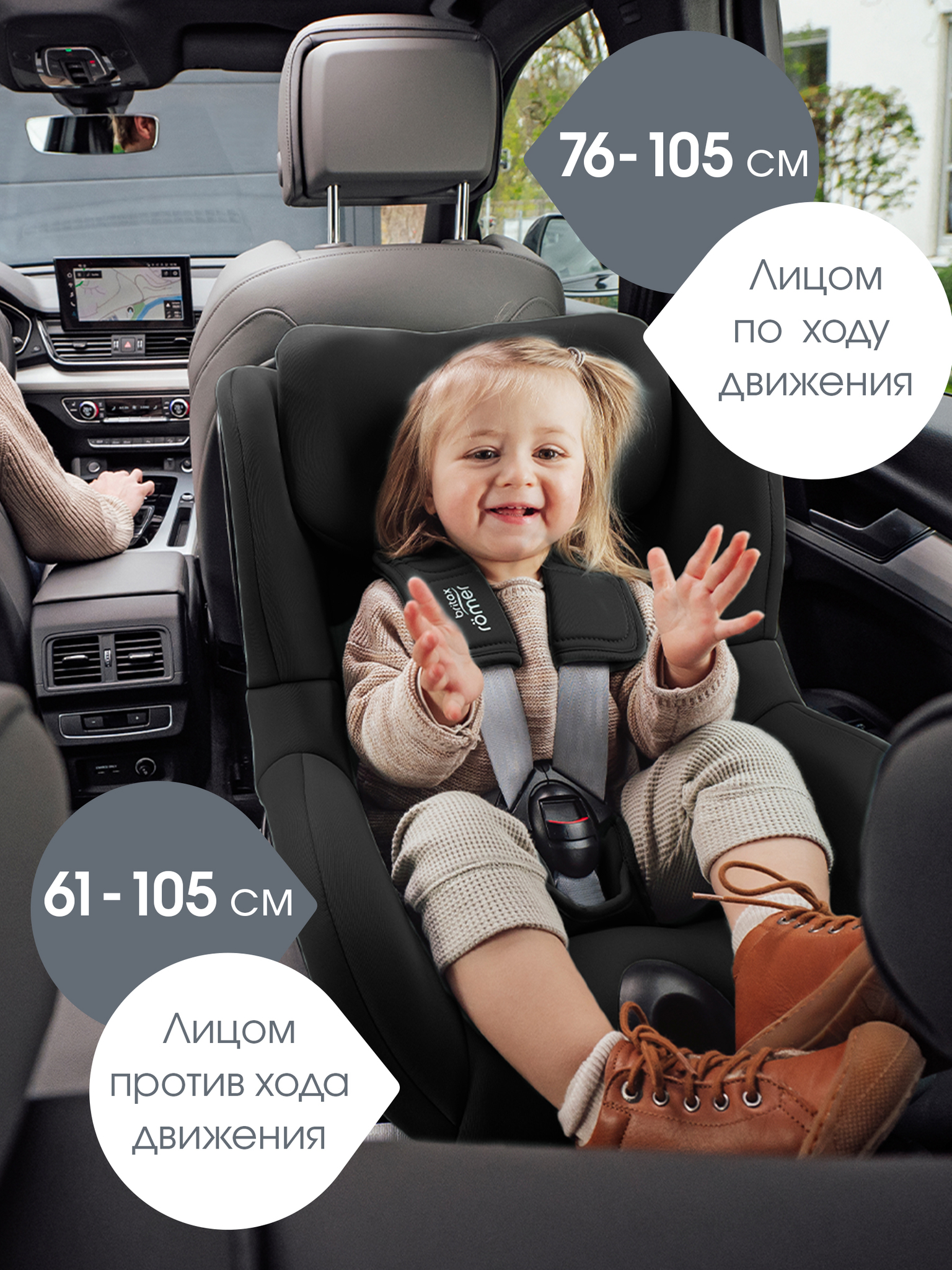 Детское автокресло Britax Roemer DUALFIX 5Z Classic | Deep Black