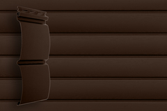 Сайдинг Блок-хаус Grand Line Acryl темный дуб (3,0м)