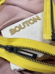 Молнии riri звено BI, слайдер STAB, неразъёмная карманная, 6 мм, цвет 2304, желтый