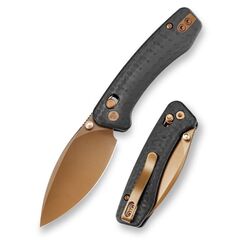 Складной туристический нож TRIVISA Koala-CG клинок N690 рукоять G10 (черный-черный)