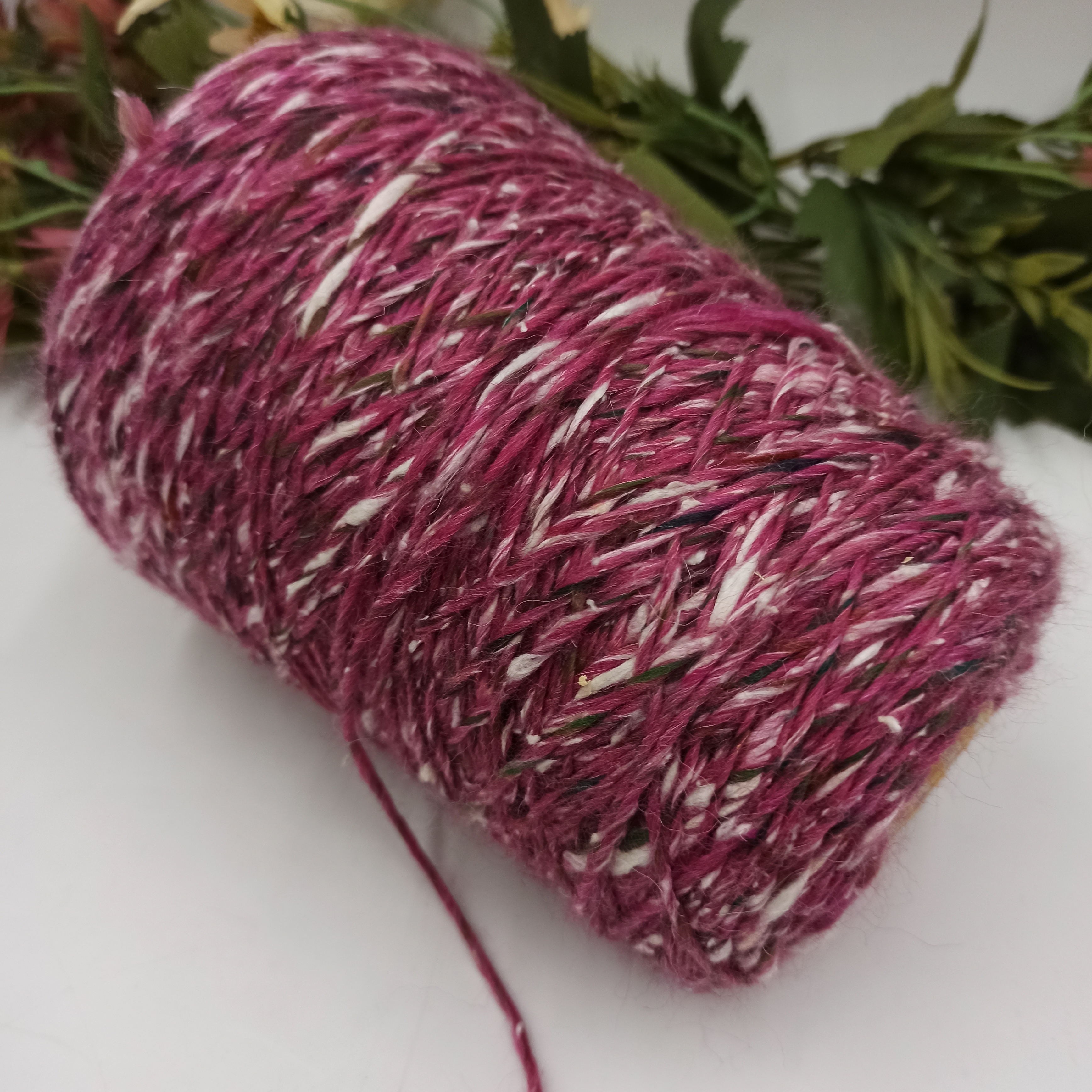 Твид Paella Pecci Filati 150м/100гр Фуксия