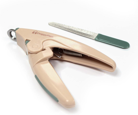 Когтерез-гильотина в наборе с алмазной пилкой для собак