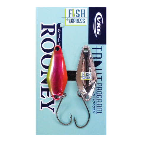 Блесна колеблющаяся на форель VKG ROONEY 2.2гр #018