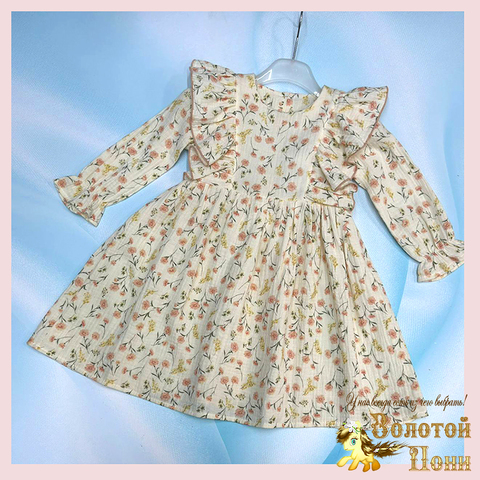 Платье хл/муслин д (4-7) 251220-R2089