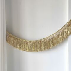 Занавес-бахрома, Шампань, 24 см*2 м (В*Ш)