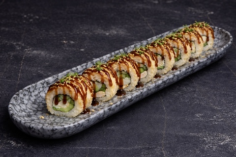 Криспи с креветкой мини