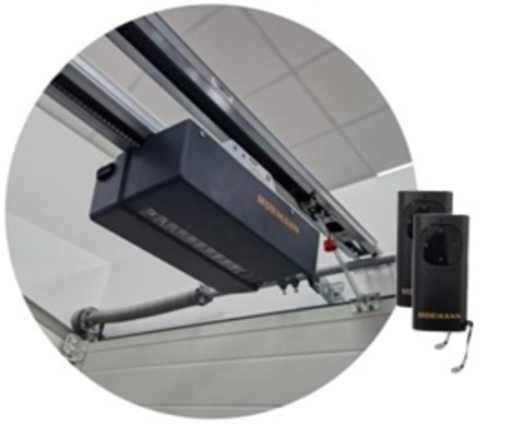 Автоматические гаражные ворота Херманн/Hormann с приводом HyperMatiс 1000 BS. *Разные размеры