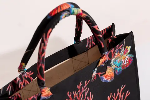 Сумка с принтом рыбы REDKOE