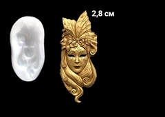 Силиконовый молд Венецианская маска 