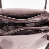 Сумка Саломея 334 наппа тауп + шоколад