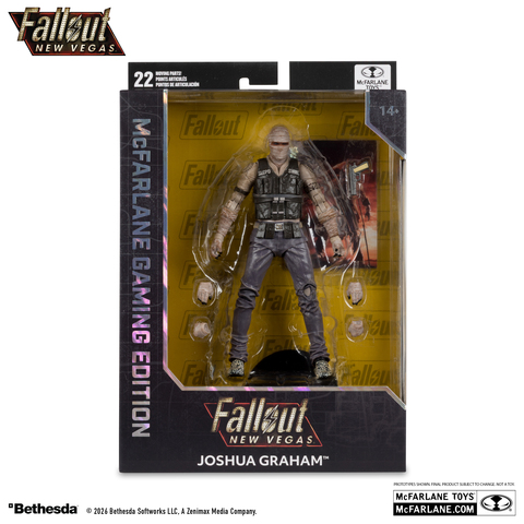 Фигурка Джошуа Грэм из игры Fallout New Vegas McFarlane Gaming Edition